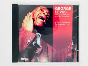 即決CD ジョージ・ルイス George Lewis At Club Hangover 1953 / 書込みあり STCD6024 X36