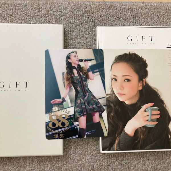 安室奈美恵 GIFT 写真集 全国観光 プレイパスカード 迷彩 カモフラ ギフト LIVE STYLE2016-2017 88