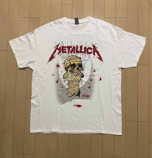 メタリカ ONE Tシャツ ホワイト XLサイズ METALLICA