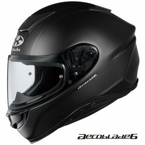 OGKカブト フルフェイスヘルメット AEROBLADE 6(エアロブレード6) フラットブラック XL(61-62cm) OGK4966094609160