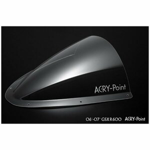 アクリポイント ACRY-Point スクリーン レーシング [クリア] GSX-R600('06～'07) 130010