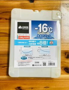 ロゴス 保冷剤 氷点下パックGT-16°C ハード1200g -16度