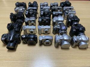 Canon キャノン Nikon ニコン FUJIFILM フジフィルム 等 コンパクトデジタルカメラ 29点 まとめ セット コンデジ デジカメ C054