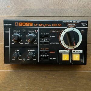 ★中古★ BOSS DR-55 Dr.Rhythm リズムマシン ドラムマシン ローランド Roland DR 55 ★美品★