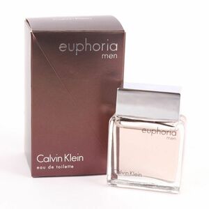  Calvin Klein духи эйфория men o-doto трещина EDT почти не использовался Mini бутылка аромат мужской 10ml размер Calvin klein