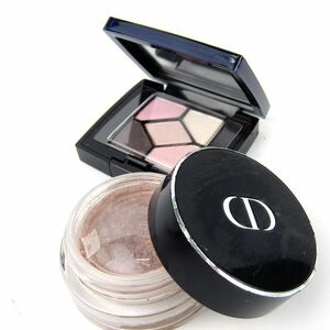  Dior eyeshadow thank Couleur / Dior shou Fusion mono 2 point set together a little defect have lady's Dior