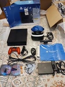  gorgeous set PS4 CUH-1200A body complete set PSVR CUH-ZVR2 camera attaching complete set set WORLDS ALTDEUS:Beyond Chronos extra attaching free shipping 