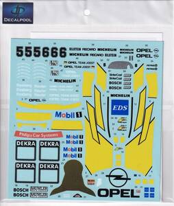 1/24 Opel Calibra V6 DTM 1994 for Tamiya デカールのみ タミヤ
