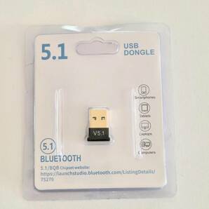 Bluetooth　adapter　5.1　2.4GHｚ　USBブルートゥースアダプター　ドングル　レシーバー　　