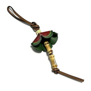 【美品】ロエベ LOEWE レディース パーソナライズ バッグチャーム ストラップ スイカ