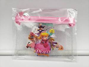 即決 新品 未開封 Nintendo Switch ニンテンドースイッチ NS プリンセスピーチ Showtime! 海外限定 早期購入特典 ポーチ Pouch 小物入れ