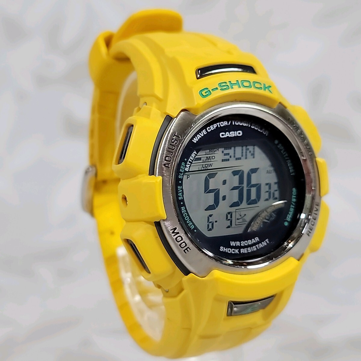 カシオ G-SHOCK TheG GW-300FJ 電波タフソーラー黄 USED - 時計 カシオ G-SHOCK TheG GW-300FJ 電波タフソーラー黄 USED - 時計