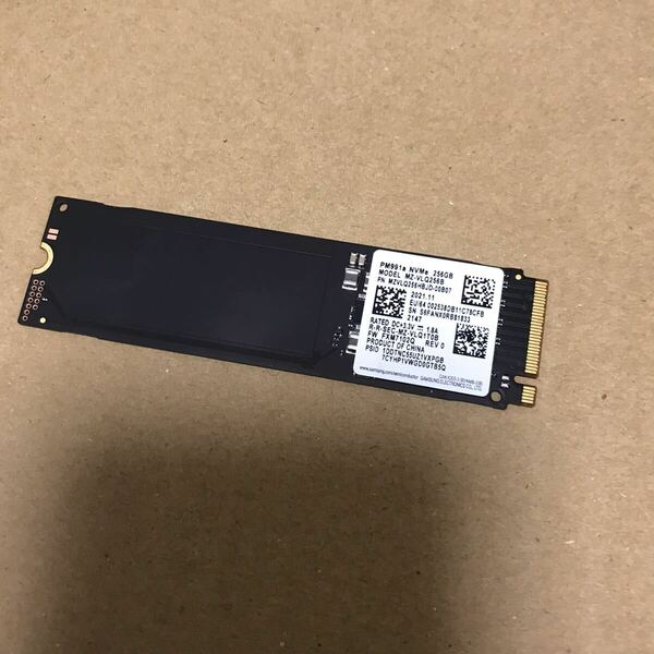 1150 SAMSUNG SSD NVMe サムスン M2 M.2 2280 256GB