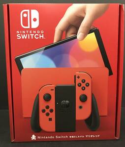 *Nintendo Switch body ( have machine EL model ) Mario red unused 