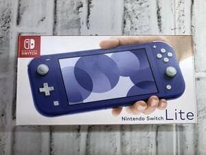  ◎短期開催【未使用】任天堂 Nintendo Switch Lite『ブルー』本体①
