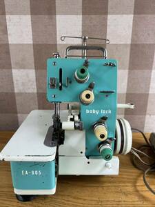 JUKI Juki baby lock швейная машинка с оверлоком EA-605 ручная работа электризация проверка текущее состояние товар 