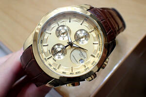 美品 TISSOT/ティソ ◆ T035627A クチュリエ クロノグラフ メンズ腕時計