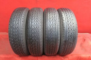 【1708R】タイヤ 4本* 145/80R12 80/78N LT ブリジストン K370 2023年 送料無料