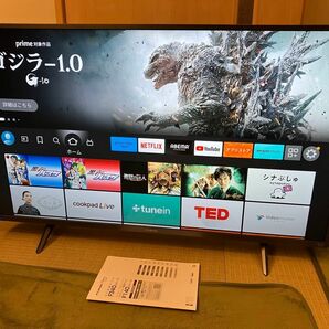 22年製極美！funai　4K対応 43型 スマートテレビ FL-43UF340