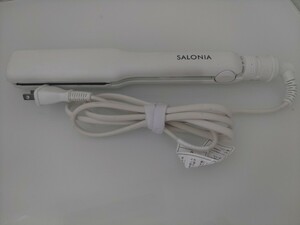 SALONIA サロニア ストレートヘアアイロン 35ｍｍ SL-004-SW35MM ホワイト