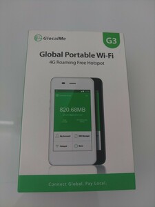 Glocalme G3 4GモバイルWi-Fi ルーター ポケットWi-Fi グローカル