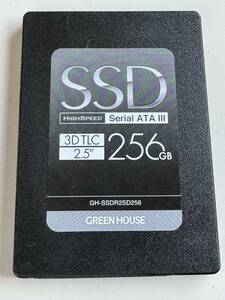 GREENHOUSE SSD 256GB【動作確認済み】0408　