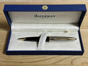 新品未使用 WATERMAN ウォーターマン ボールペン カレン・デラックス ブラックインク＆ブラックラッカー GT