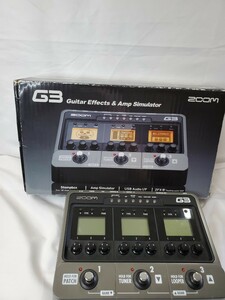 ★①ZOOM マルチエフェクター G3　※ジャンク品