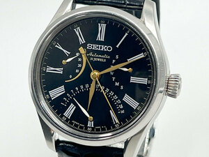 SEIKO セイコー Presage プレサージュ メンズウォッチ 腕時計 自動巻き AUTOMATIC 革ベルト SARD011 6R24-00F0