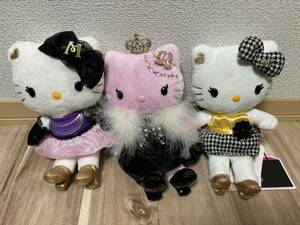  Hello Kitty Sanrio Kitty Chan hellokitty soft toy Momo Berry momoberry ultra rare 3 body set 