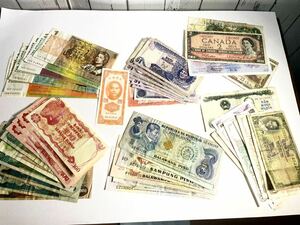 外国紙幣まとめて インドネシア フィリピン オーストラリア マレーシア 他