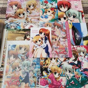 魔法少女リリカルなのは Vivid ファイル 下敷 ブックカバー ポスター コンプエース付録
