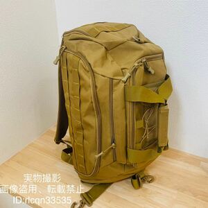 2WAY and toa55L 900D waterproof backpack can tea n high capacity multifunction airsoft Survival game camp field mountain climbing 51cmx24cmx23cm