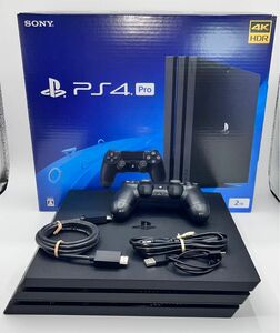 PS4 PRO CUH-7200C 2TB SSD換装品 ソニー ジェットブラック