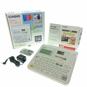 CASIO カシオ テプラ NAME LAND Biz ネームランドビズ LABEL WRITER ラベルライター KL-M7 スタンダードモデル オフィス用品 中古