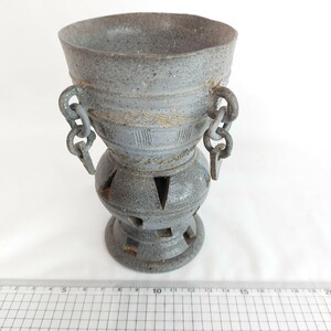 新羅土器　新羅窯　杯　盃　柳 刻印