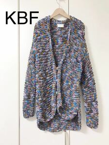  Urban Research KBF Mix цвет многоцветный вязаный пальто код лента пальто 19531