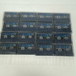 【中古】カセットテープ　TDK　ハイポジ タイプⅡ DJ-2（74分～50分）　16本セット