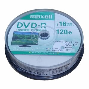 マクセル DVD-R 16倍速 10枚 DRD120PWE.10SP