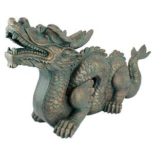  China dragon ( large ) Dragon structure shape fine art sculpture ornament industrial arts equipment ornament decoration Chinese design gardening outdoors ornament objet d'art garden garden miscellaneous goods decoration exterior dragon 