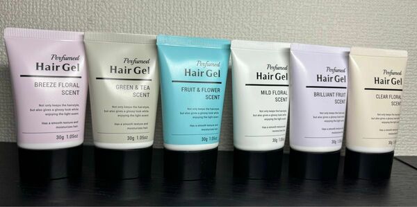 香水ヘアジェル 6種セット perfumed hair gel 新品未開封