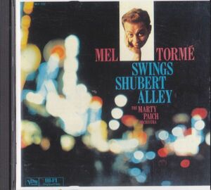 CD　限定盤★Mel Torm / The Marty Paich Orchestra* Swings Shubert Alley　国内盤　(Verve Records UCCU-99124)　帯付