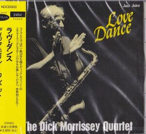 CD　未使用★The Dick Morrissey Quartet Love Dance　国内盤　(Norma NOCD 5633)　24bit　帯付