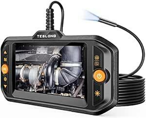 Teslong ファイバースコープ 内視鏡カメラ 極細いスネークカメラ IP67防水工業内視鏡 折り曲げられケーブルスコープカメラ