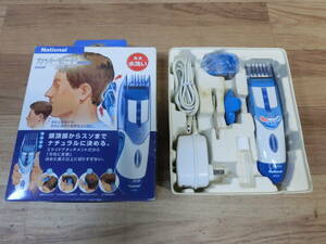 ● National カットモード ER508P washable 家庭用 ヘアーカッター 一式 充電・交流式 ●