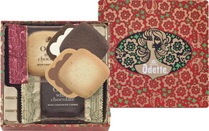 夏の贈り物お中元 オデット モロゾフ オデット(ミルクチョコレート)×3、オデット(ホワイトチョコレート)×2