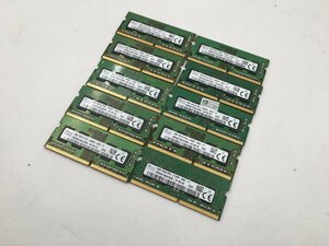 ♪▲【SK hynix】ノートPC用 メモリ 4GB DDR4 大量 部品取り 10点セット まとめ売り 0603 13