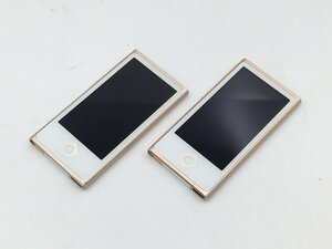 ♪▲【Apple アップル】iPod nano 第7世代 MKMX2J 16GB 2点セット まとめ売り 0603 9