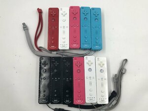 ♪▲【Nintendo ニンテンドー】Wiiリモコンプラス 11点セット RVL-036 まとめ売り 0607 6