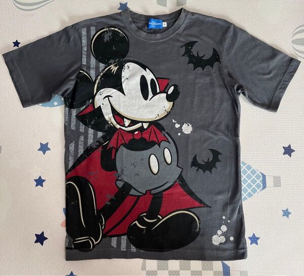 ディズニーリゾート ディズニー ハロウィン 2014 ミッキー Tシャツ メンズ 少し大きめSサイズ(Mサイズ)